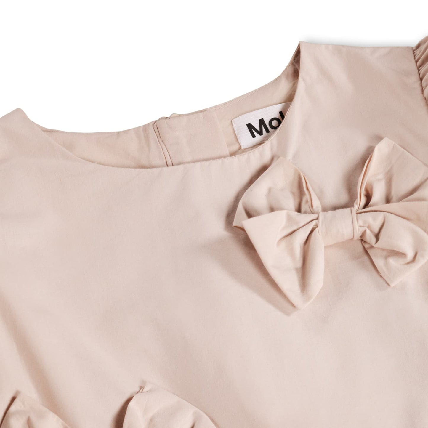 Molo Cyan Bow Dress