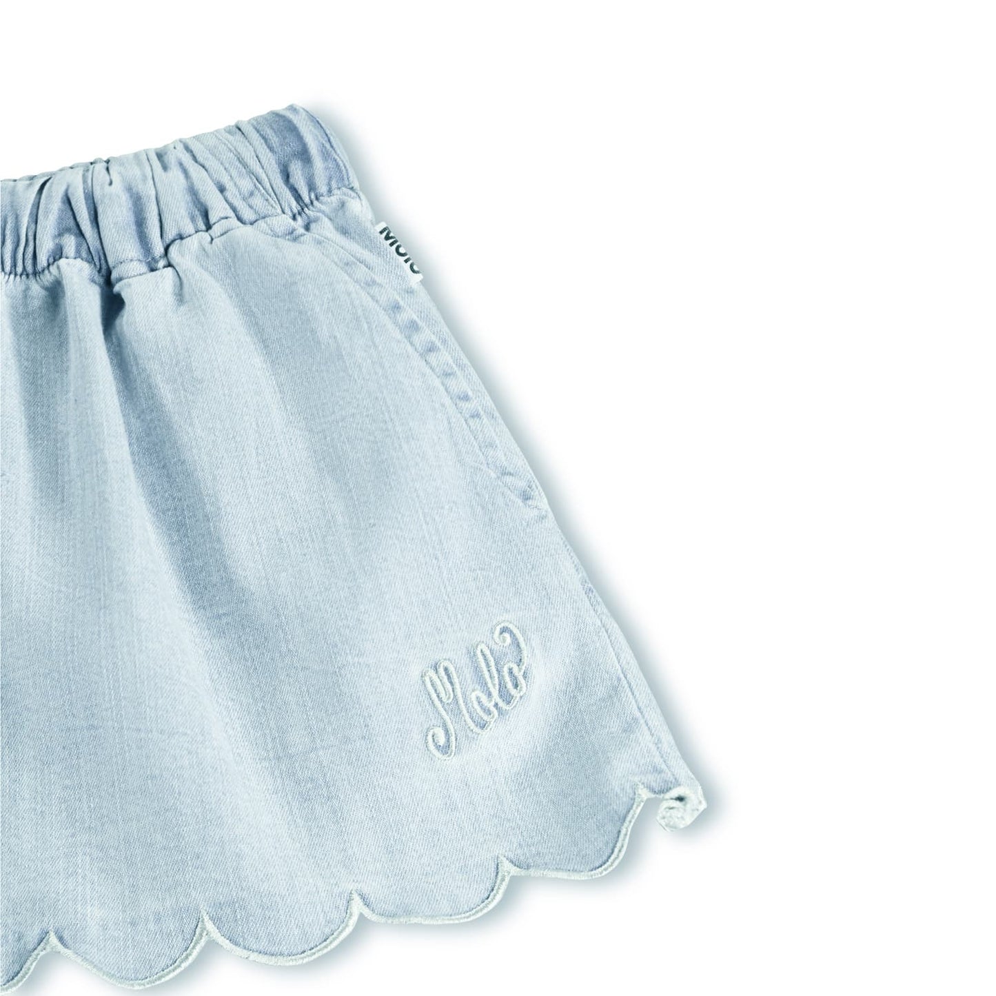 Molo Addie Washed Chambray Shorts