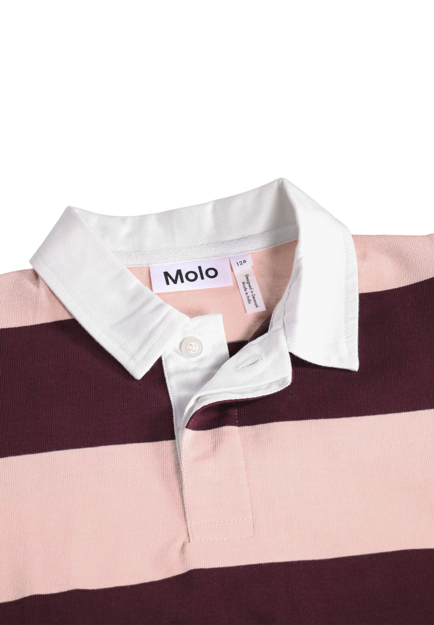 Molo Rozalia Berry Petal Cropped Polo