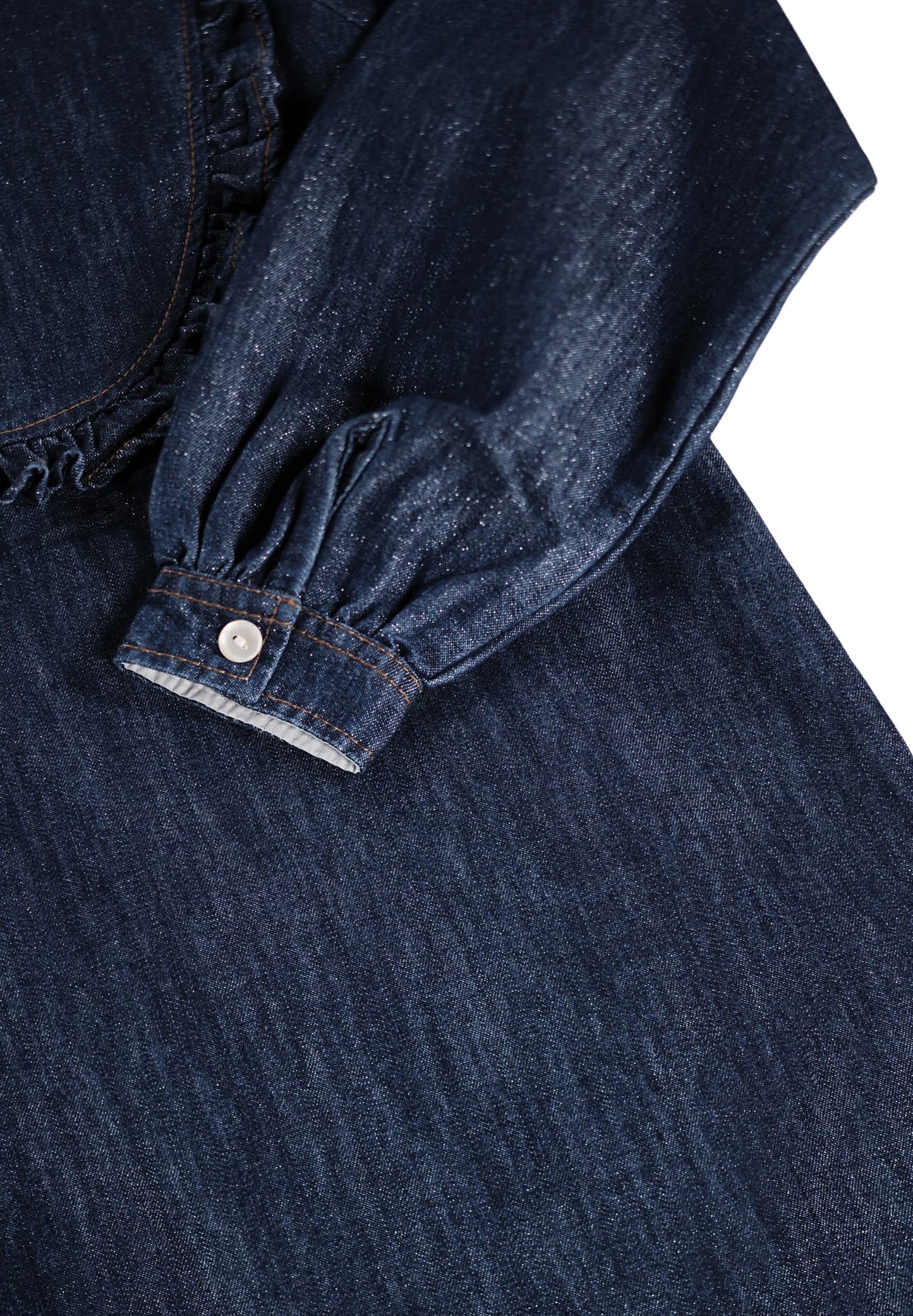 Molo Chaka Dress - Mid Blue Glitter