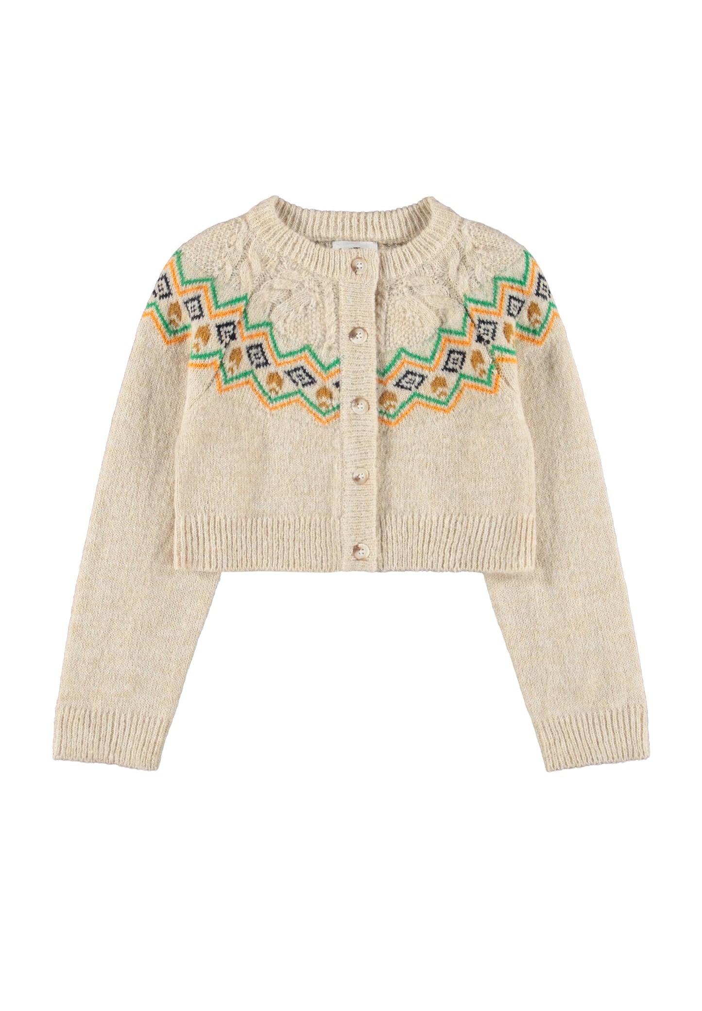 Molo Gemma Cardigan - Pearled Ivory