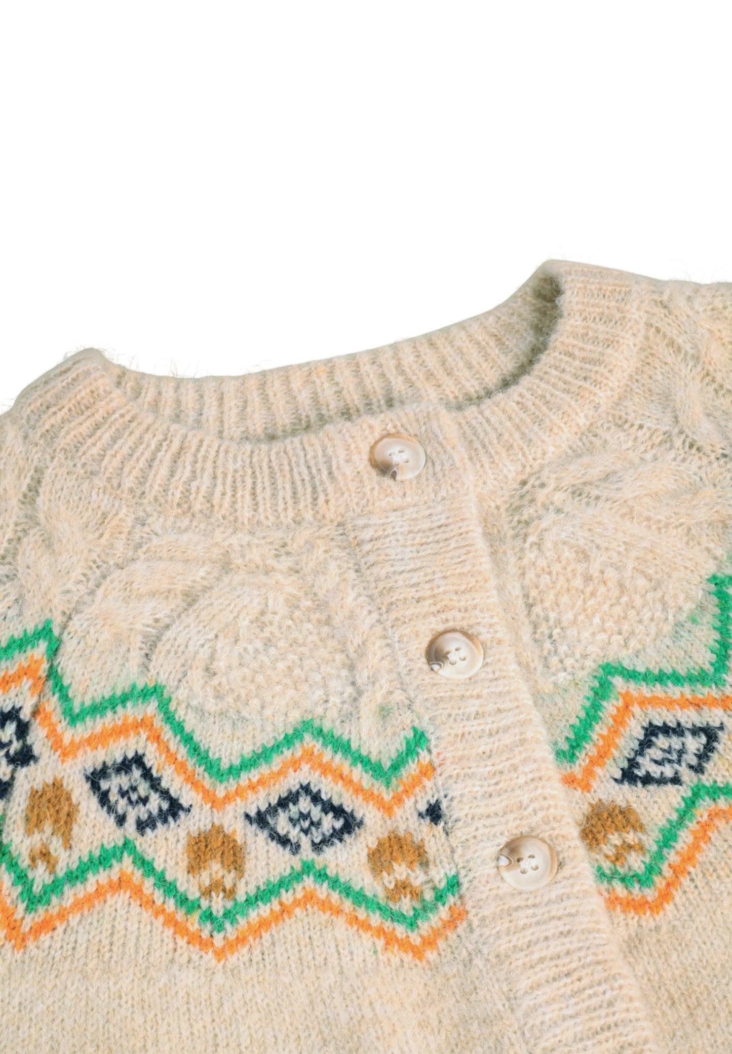 Molo Gemma Cardigan - Pearled Ivory