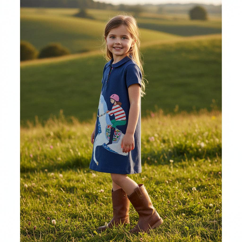 Blue Ribbon Equestrian Dress