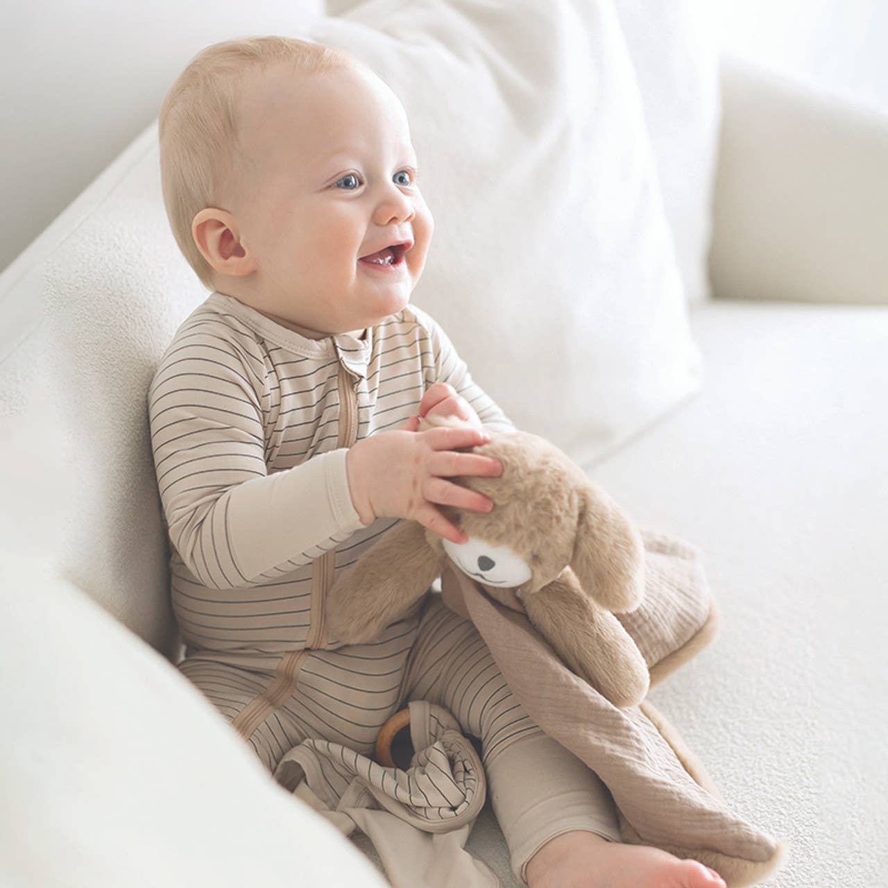 Cozy Romper - Stripes