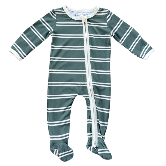 Footie Romper Bamboo Sleepwear Pajamas Christmas 2025