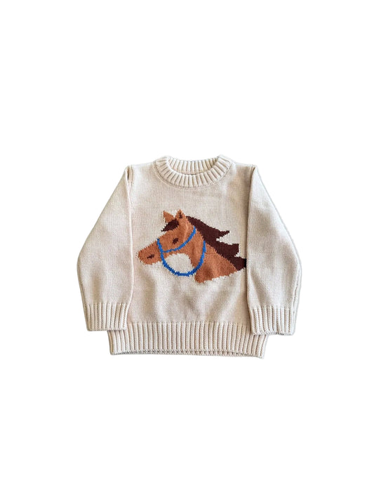 Pony Pal Baby Knit Sweater