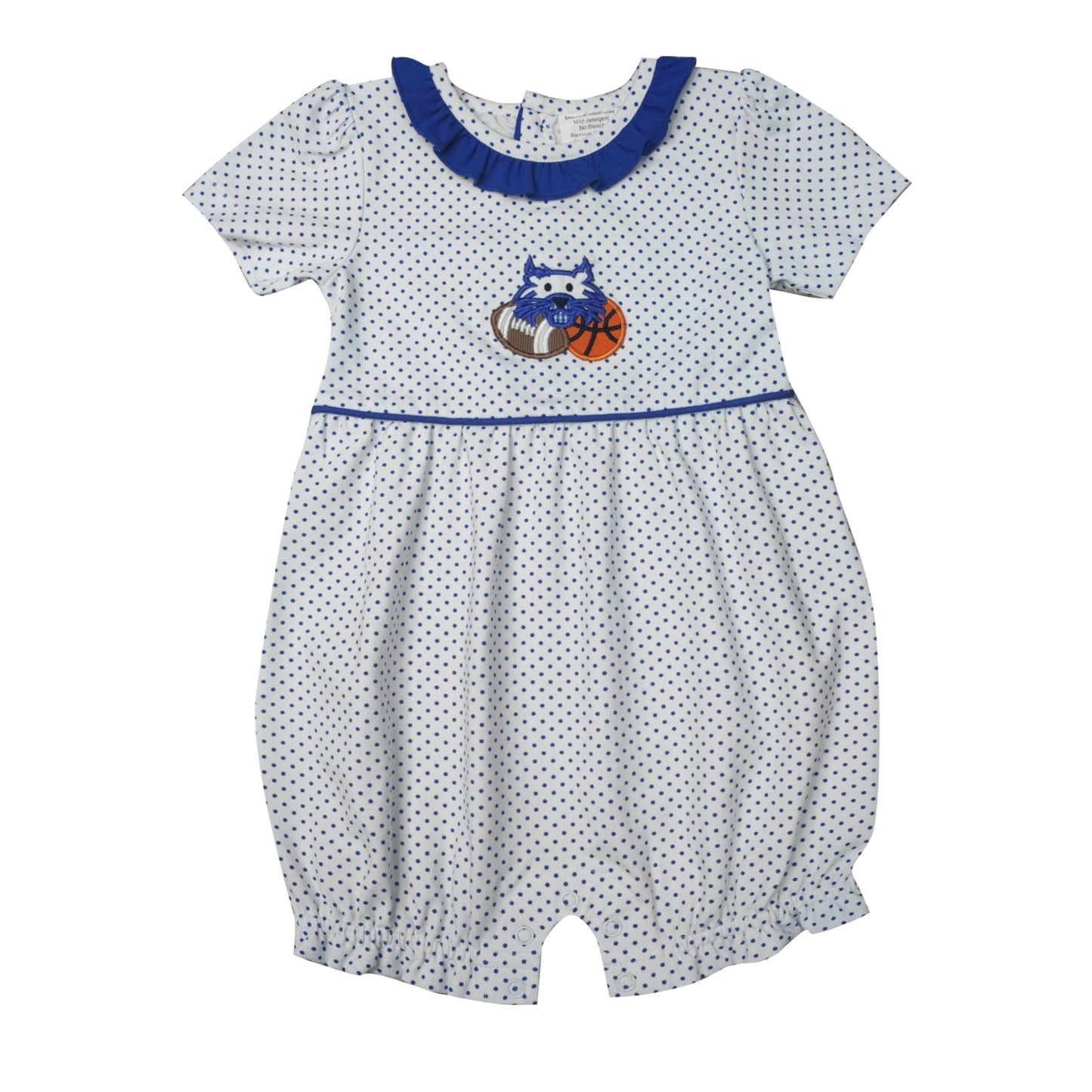 Royal Blue Girl's Bubble