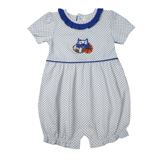 Royal Blue Girl's Bubble