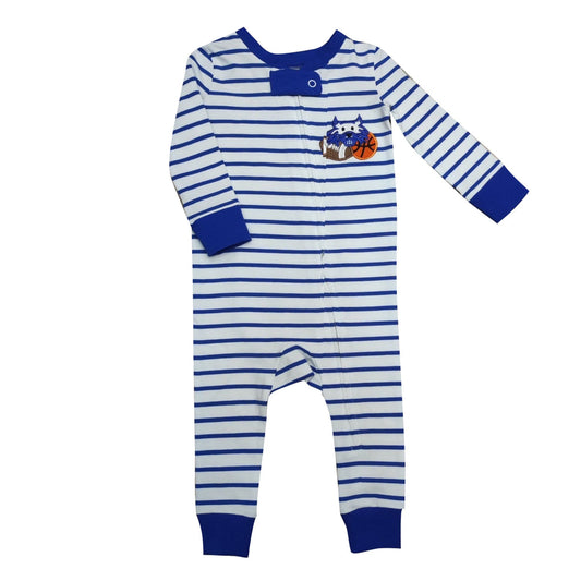 Royal Stripe Unisex Playsuit