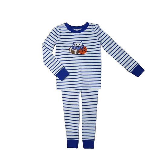 Royal Stripe Unisex PJ Set
