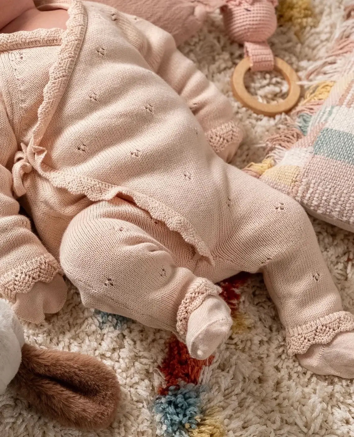 Knitted Newborn Baby Girl/Boy Coming Home Outfit