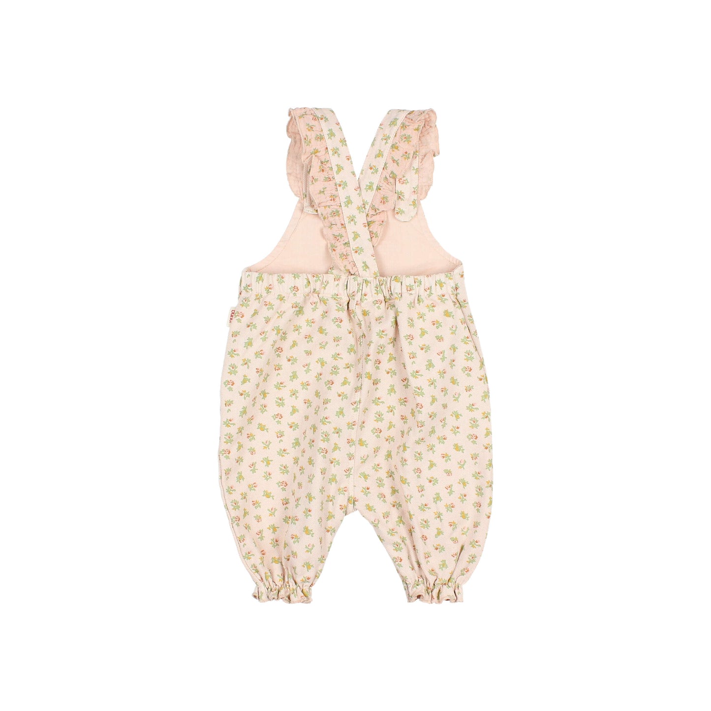 Buho Cottage Dungaree - Cream Pink