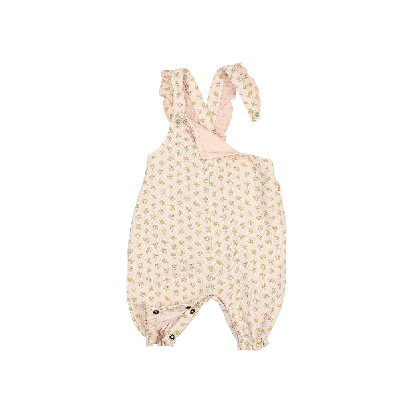 Buho Cottage Dungaree - Cream Pink