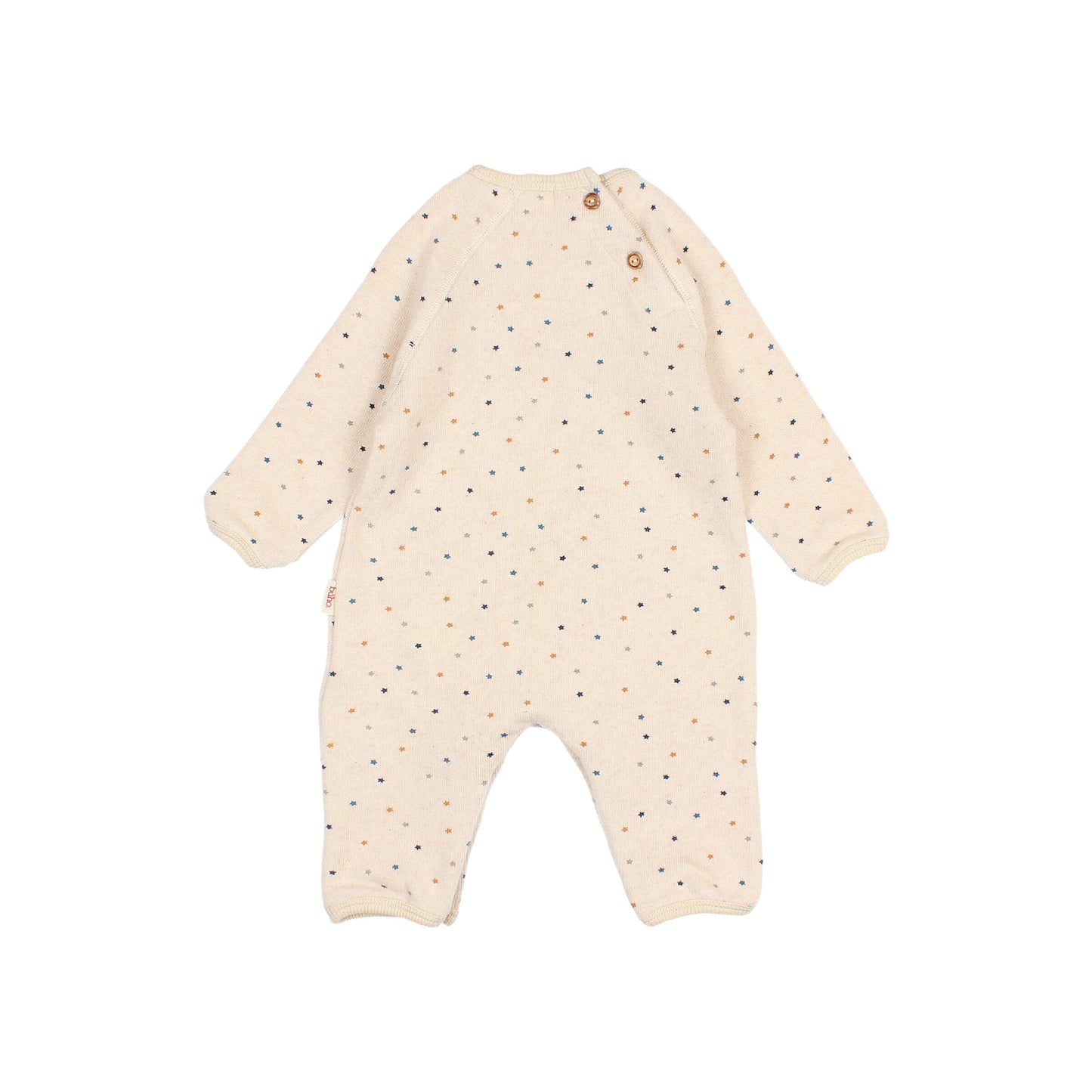 Buho Soft Stars Jumpsuit - Natural