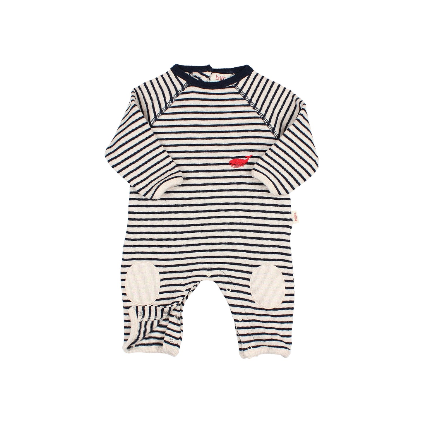 Buho Soft Stripes Jumpsuit - Navy