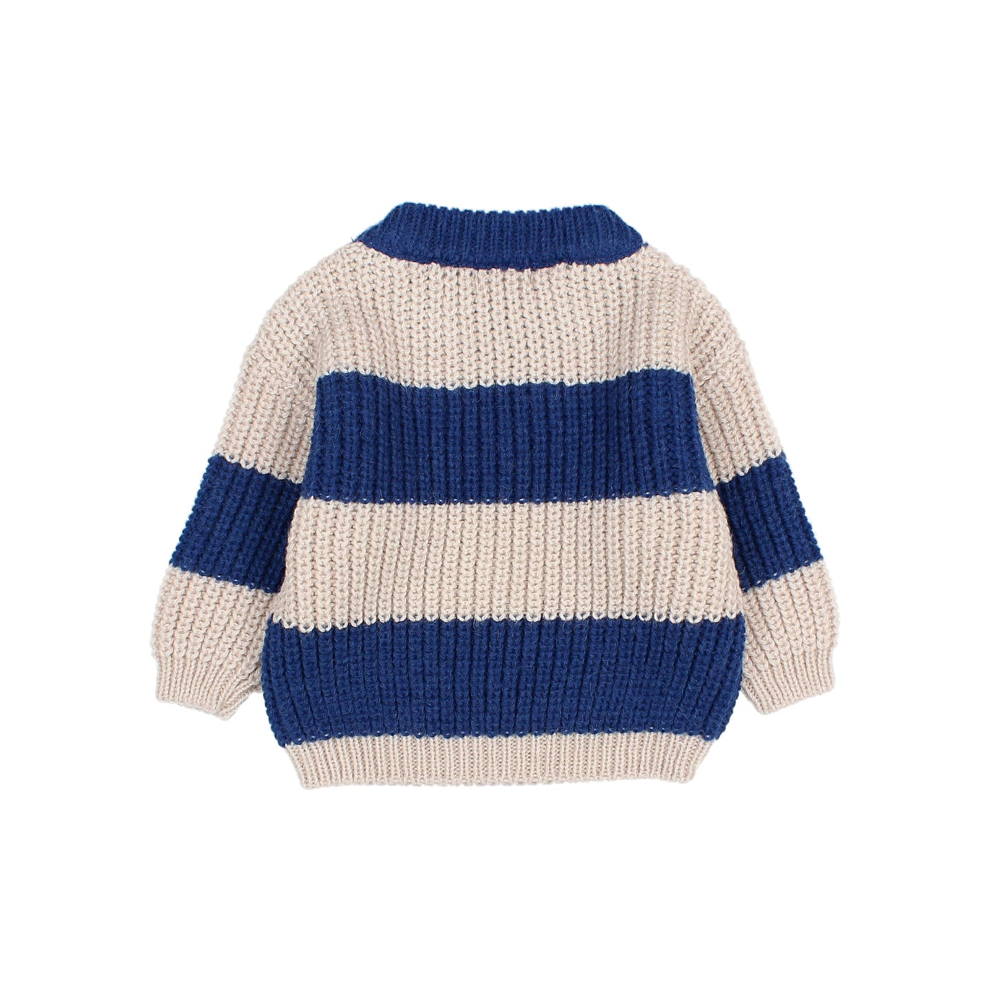 Buho Stripes Sweater - Marine