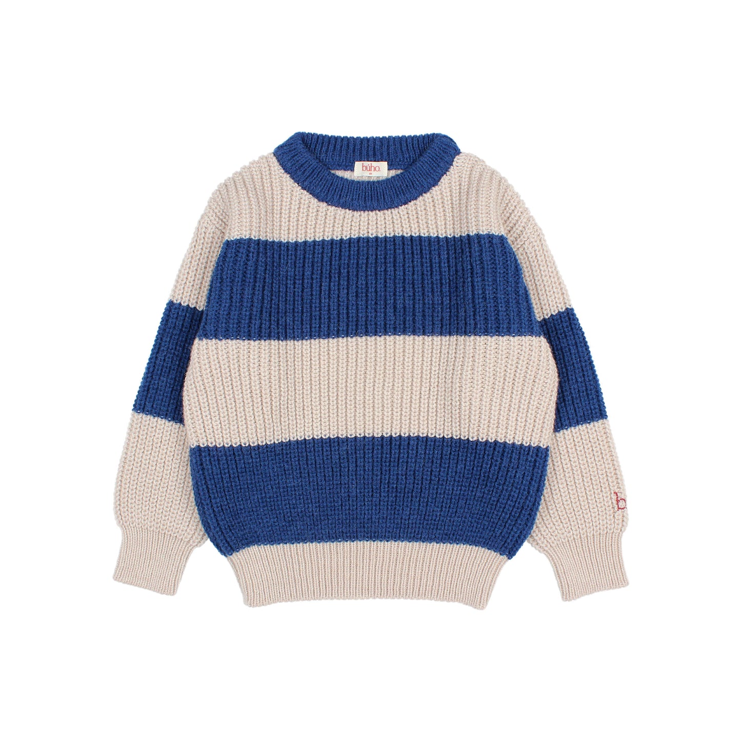 Buho Stripes Sweater - Marine