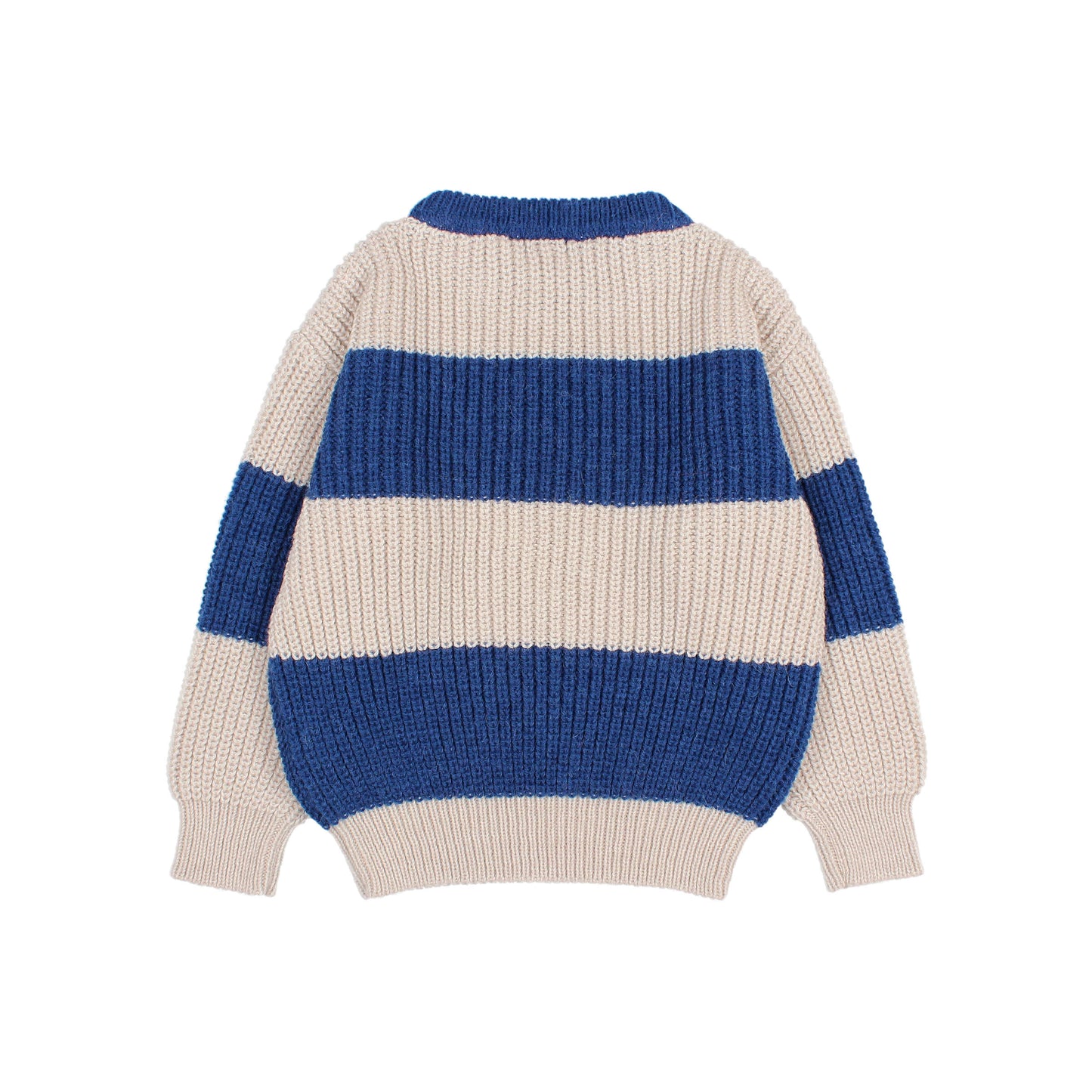 Buho Stripes Sweater - Marine