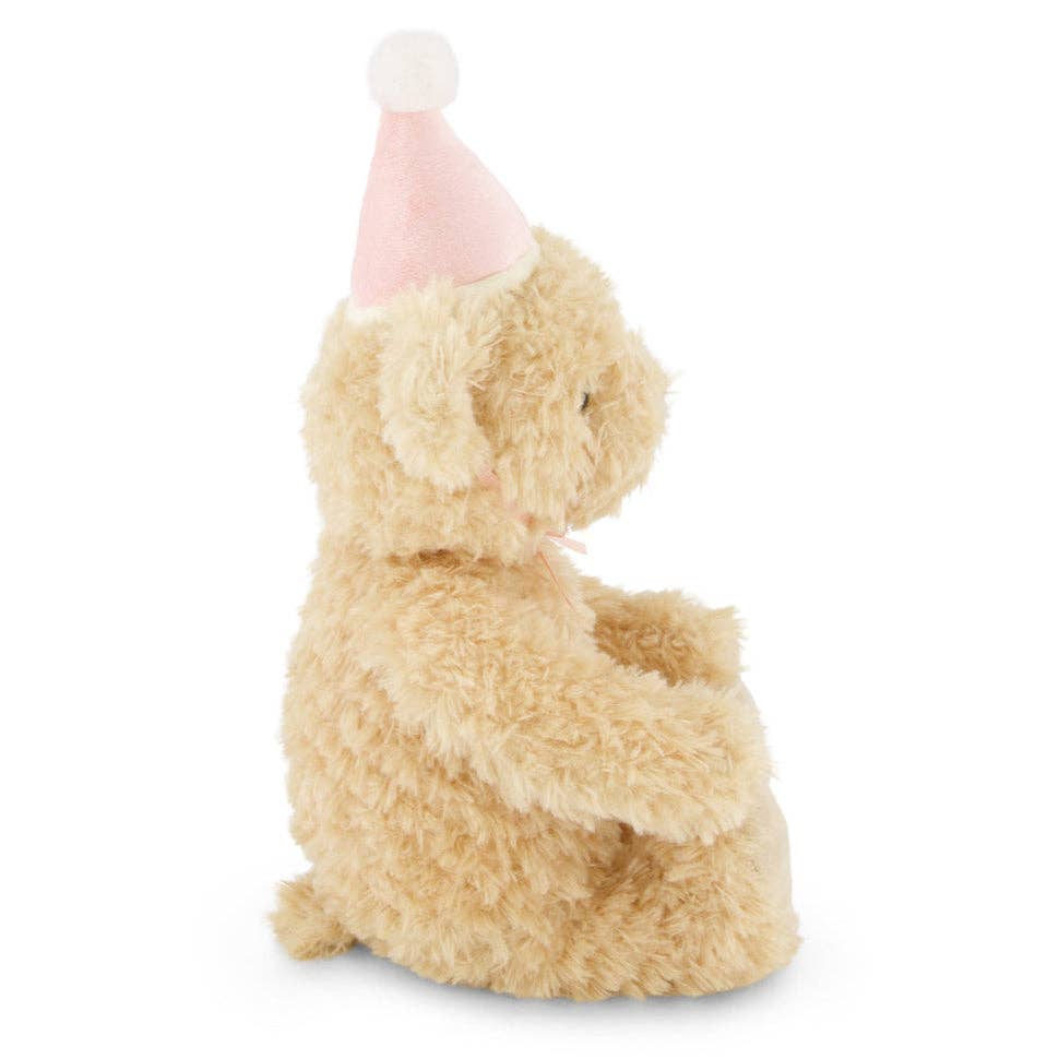 Birthday Teddy Bear Plush - Arthur with Hat (14")