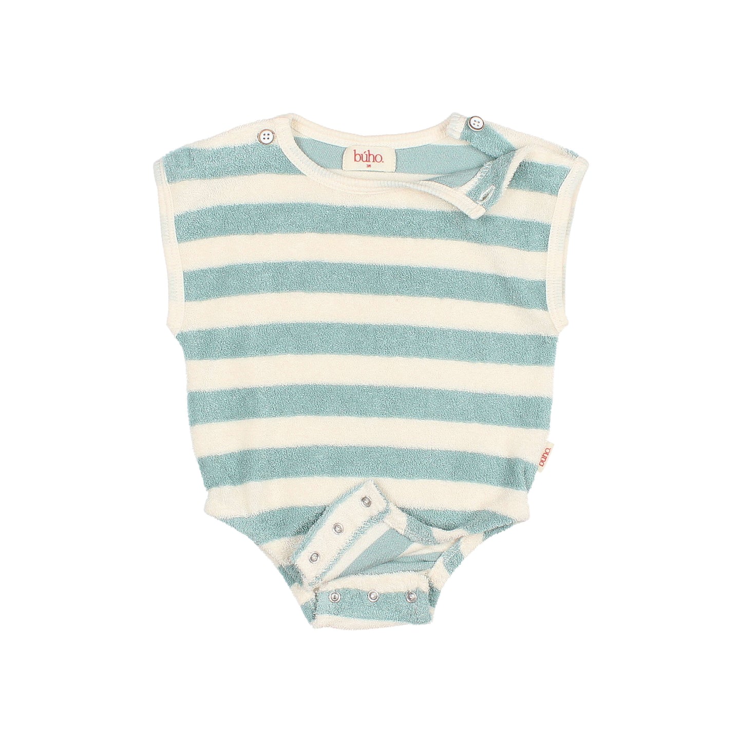 Buho Terry Stripes Romper