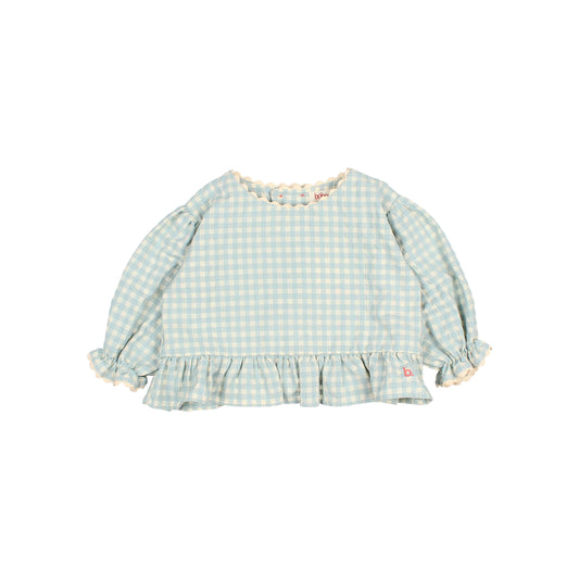 Buho Gingham Blouse
