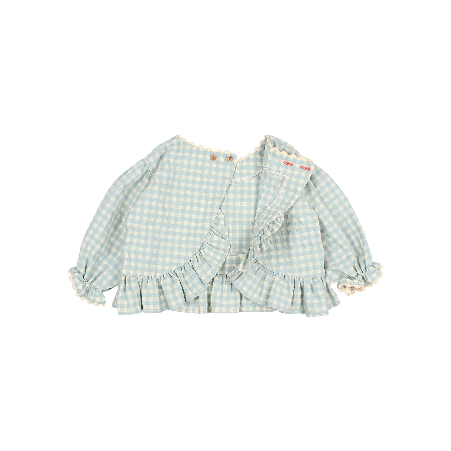 Buho Gingham Blouse
