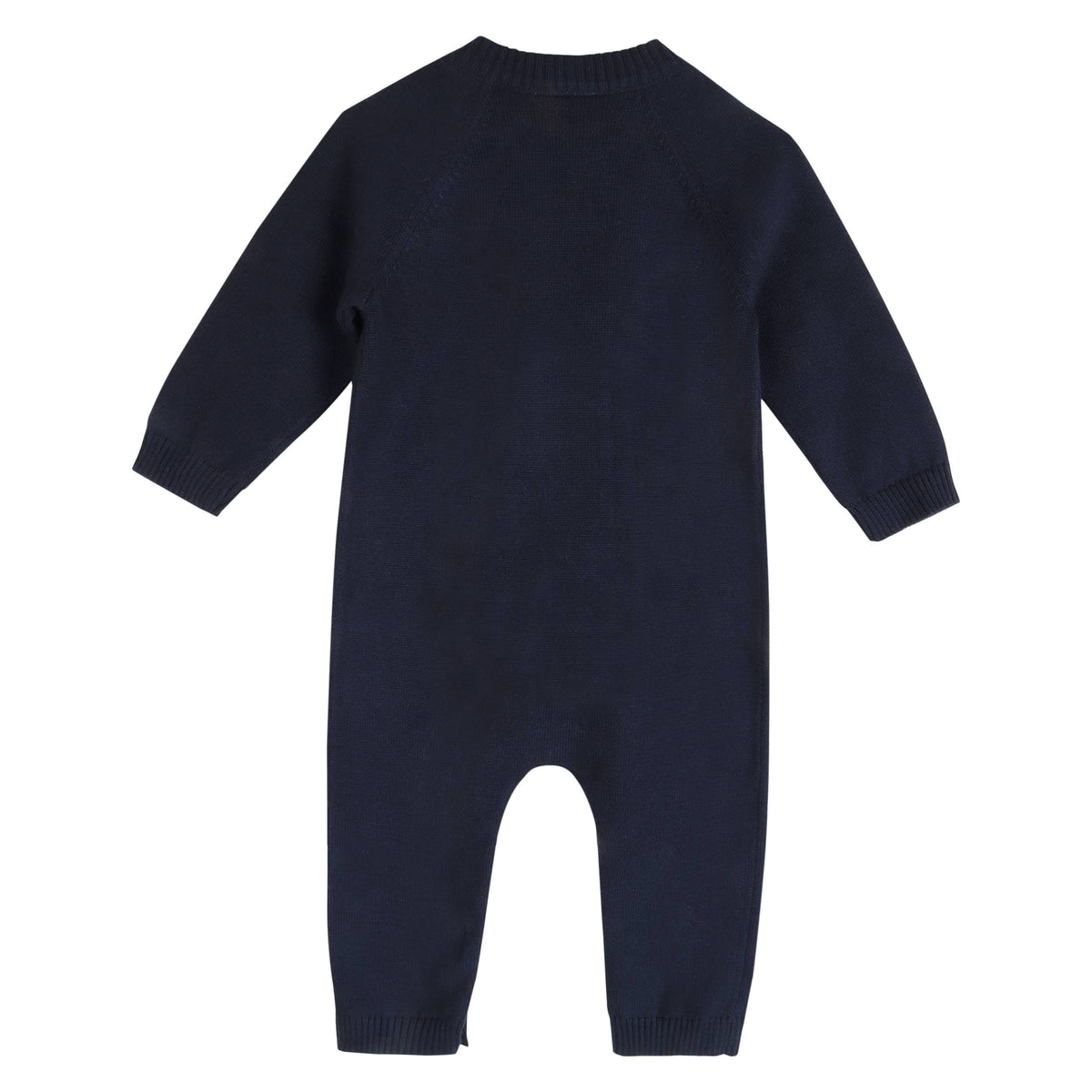 Spotty Dog 3D Knit Baby Jumpsuit (Organic Cotton)