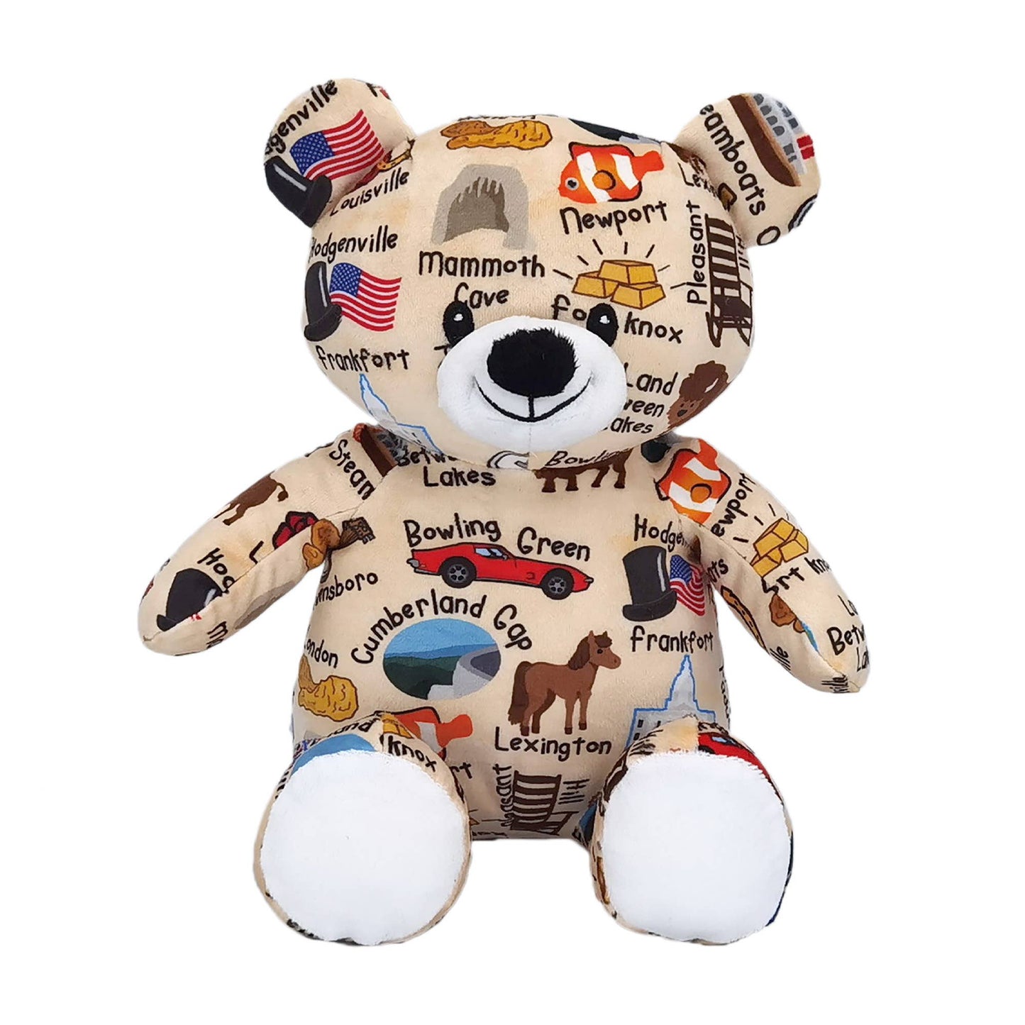 9" Kentucky Totally United™ Teddy Bear