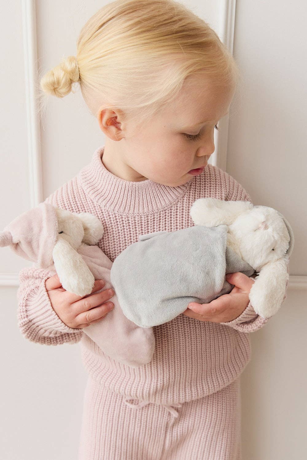 Sleeping Bunny Plush Stuffed Animal - Penelope (9")