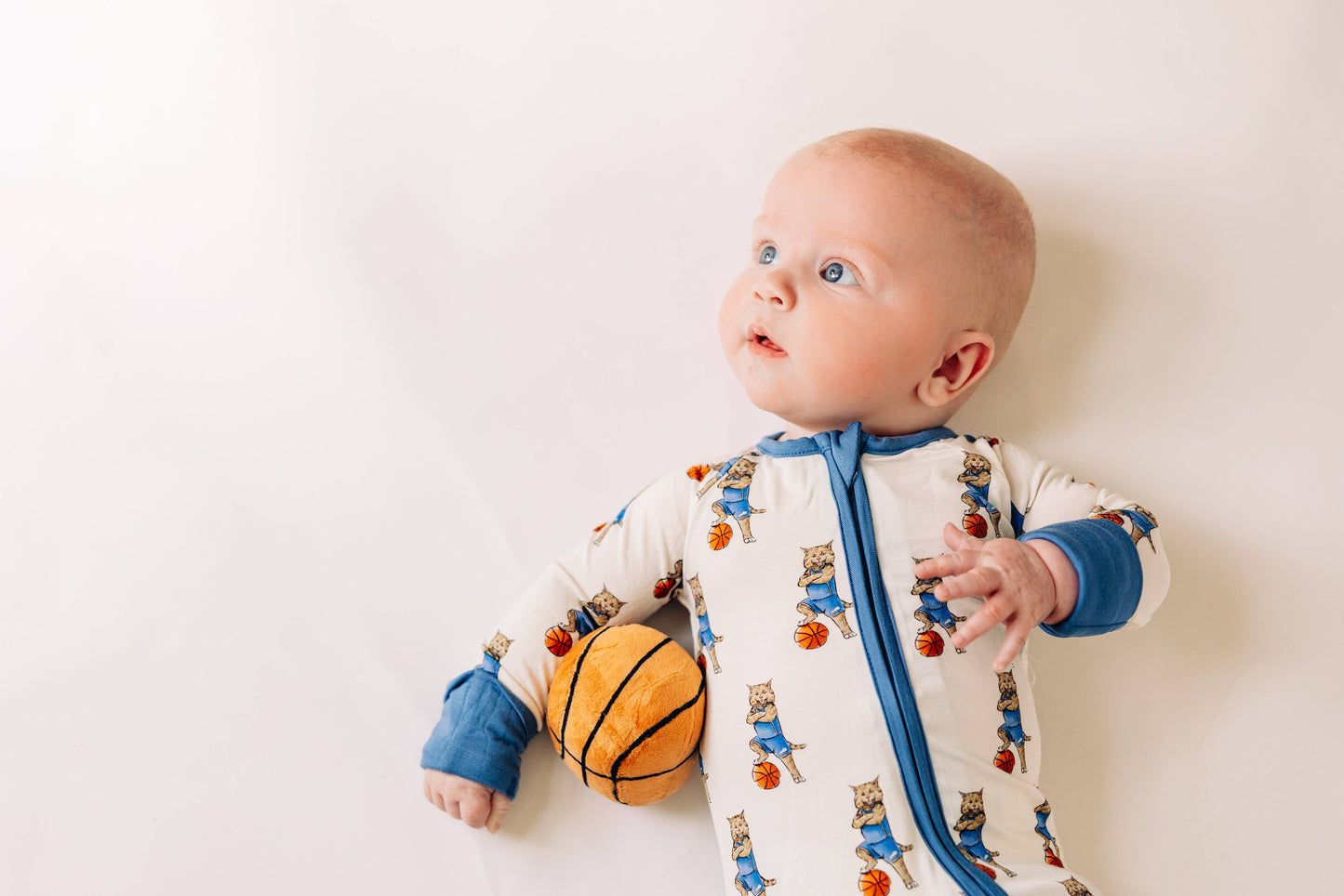 Standing Wildcat Basketball Kentucky Kids Unisex Pajamas