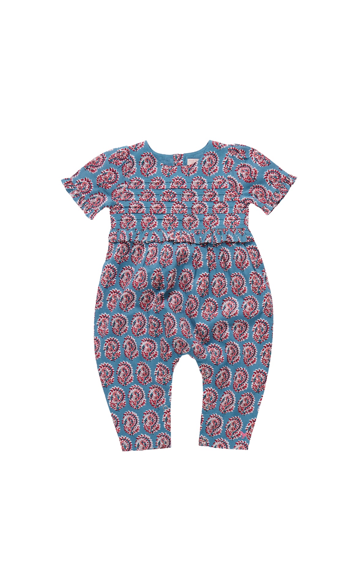 Baby Girl Raquel Jumper - Blue Paisley