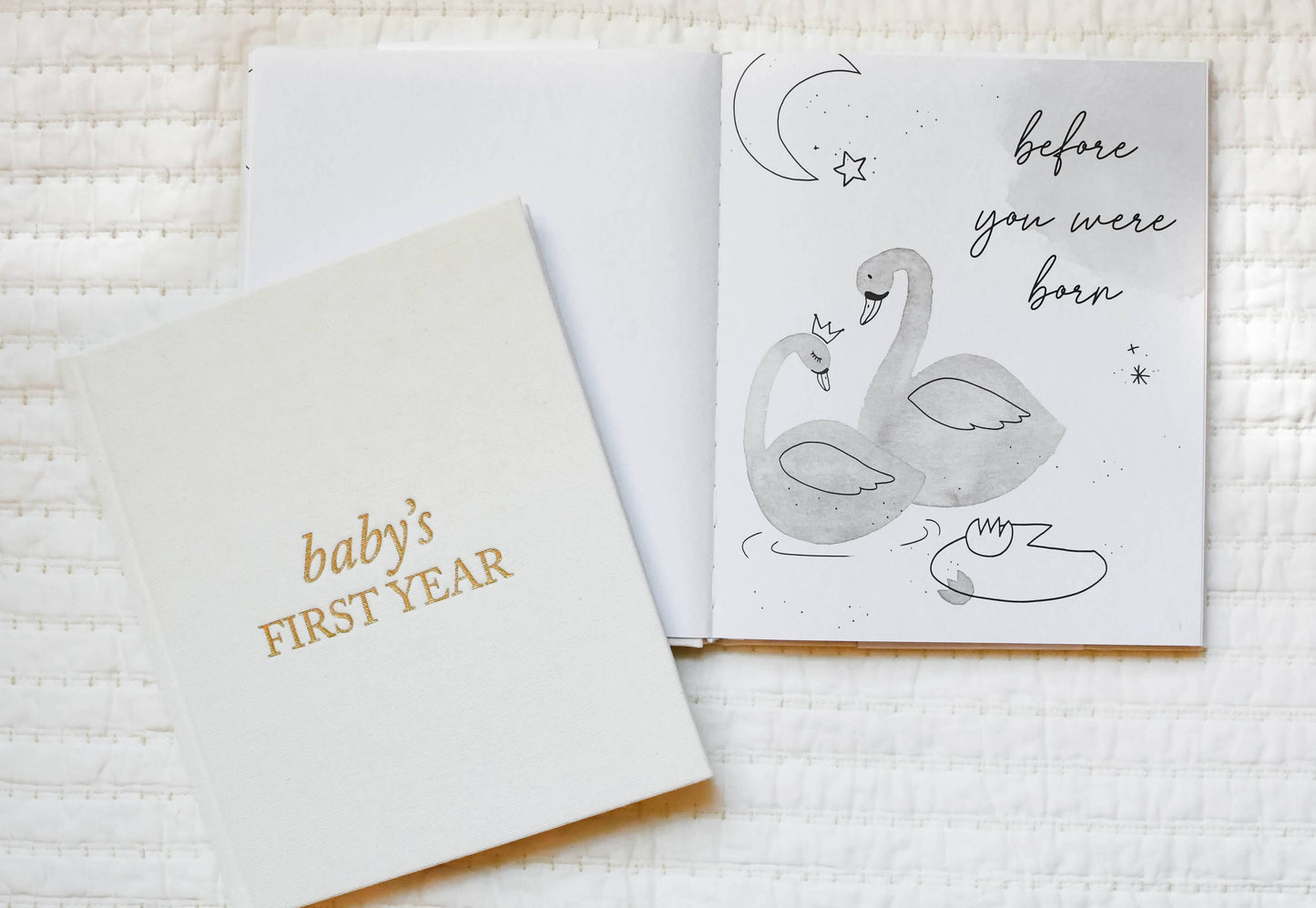 Baby's First Year Memory Book & Photo Album