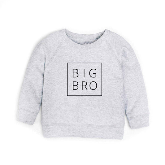 Organic Cotton Big Bro Toddler French Terry Boy Sweatshirt