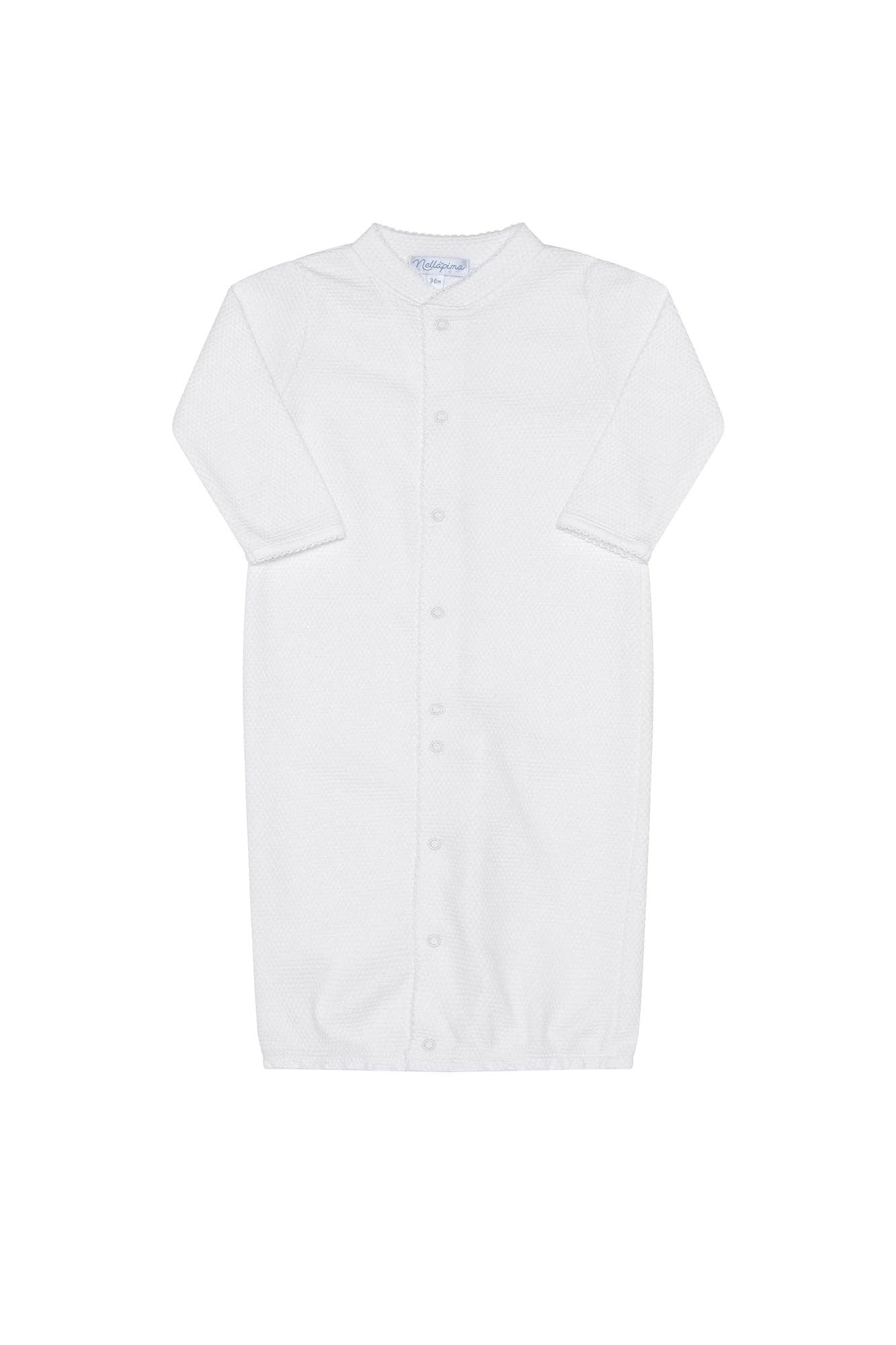 White Bubble Baby Converter Gown