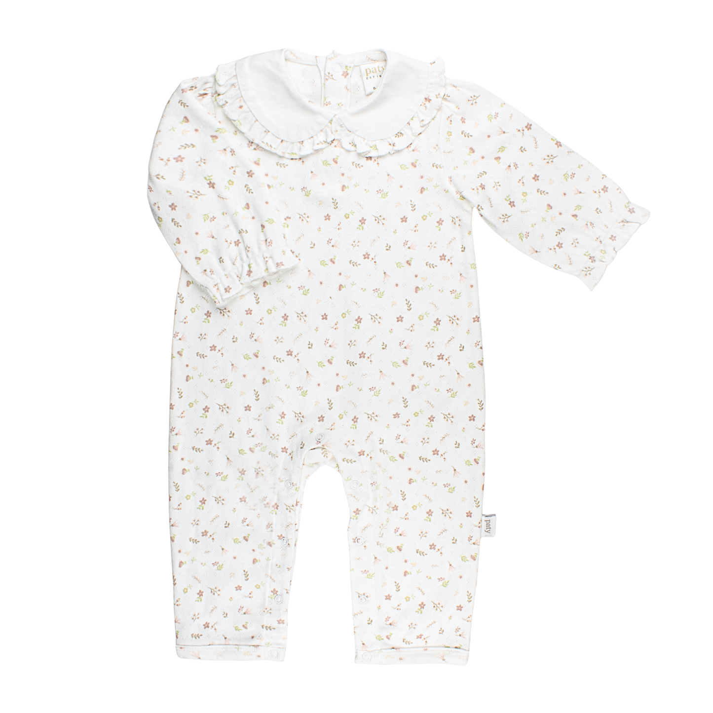 Girls Pointelle Knit Romper (Fall Holiday Collection 2025)