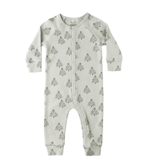 ORGANIC LONG JOHN PAJAMAS || TREES