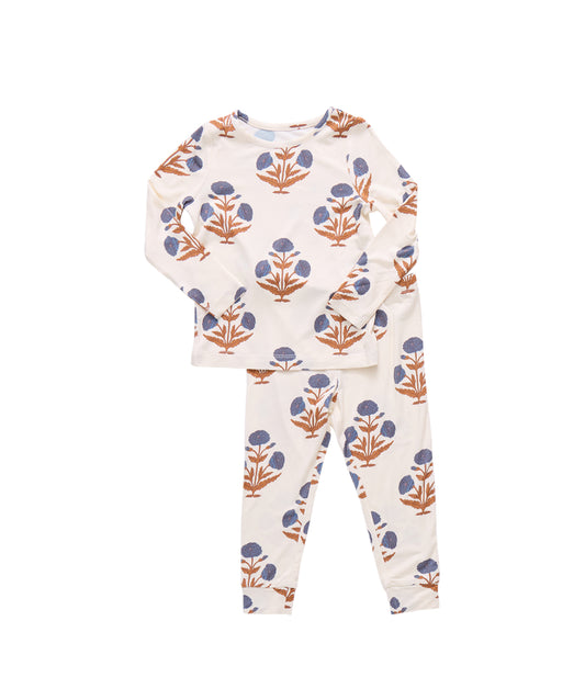 Kids Bamboo PJ Set - Dandelion