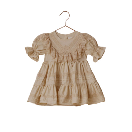 Genevieve Dress-Ecru