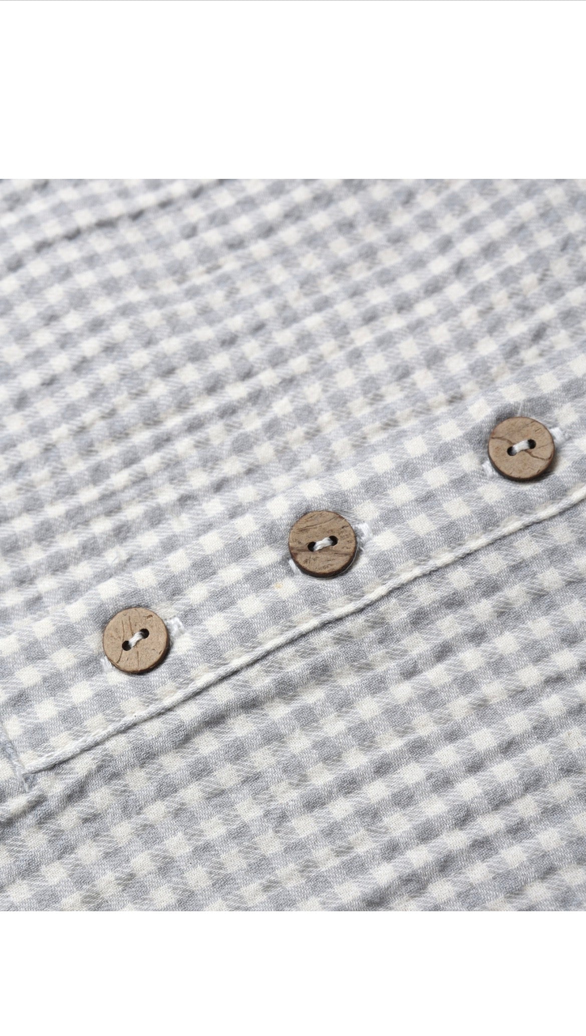 Woven Jumpsuit || Blue Gingham