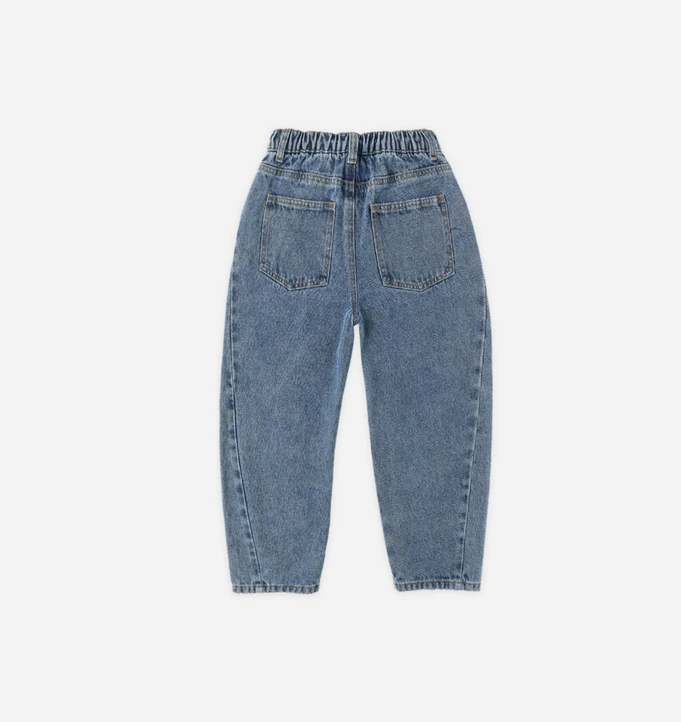 BARREL PANT || INDIGO DENIM