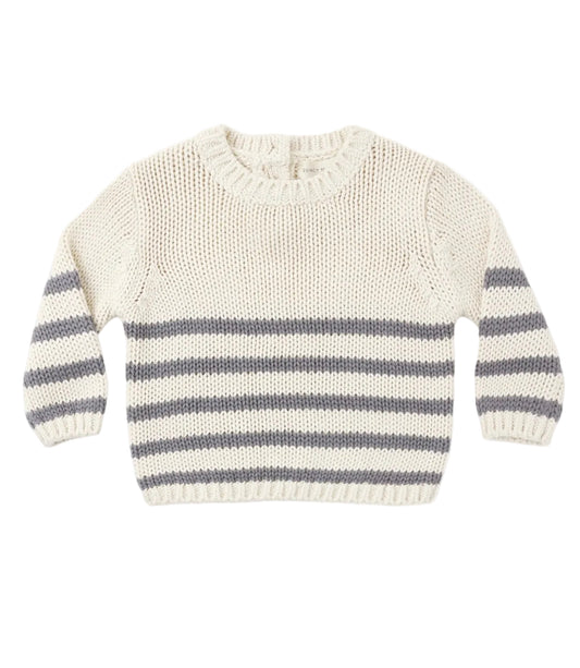 Rex Sweater - Slate Stripe