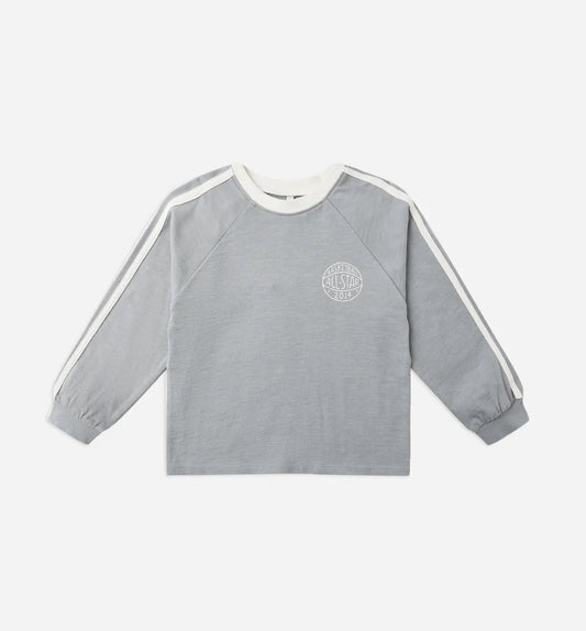 JERSEY LONG SLEEVE TEE || DUSTY BLUE