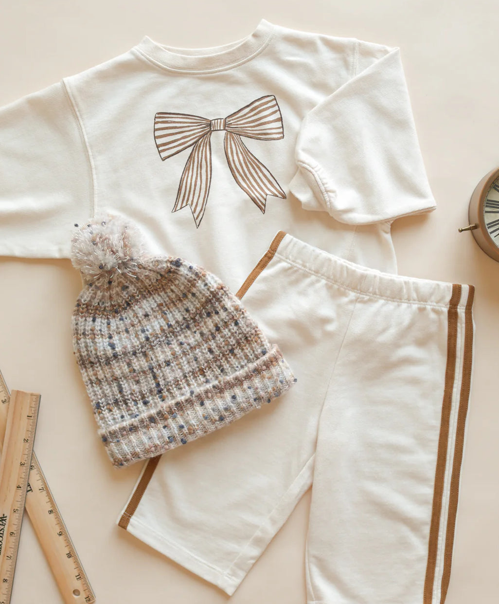 TRACK PANT || NATURAL