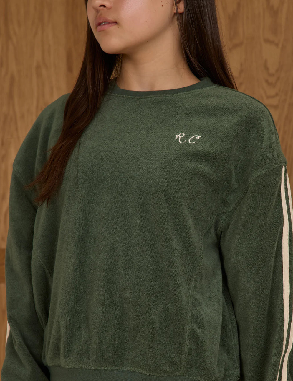 Oversized Sweatshirt Green - Teen