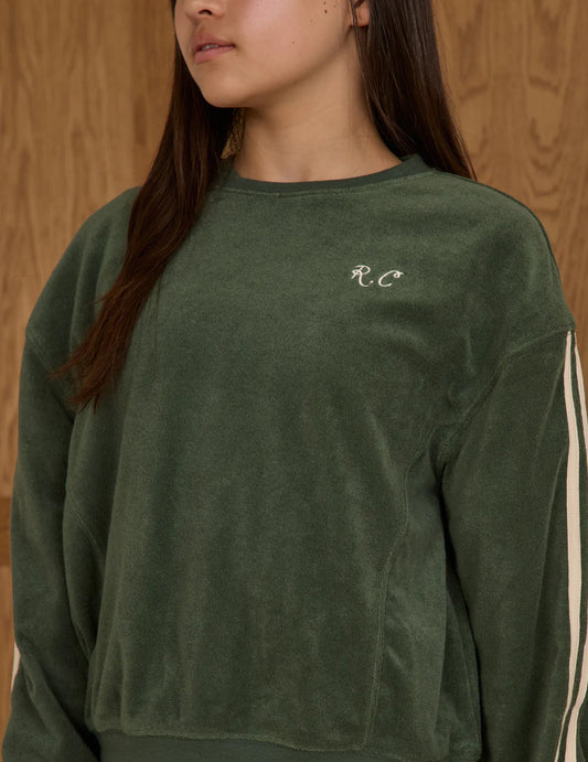 Oversized Sweatshirt Green - Teen