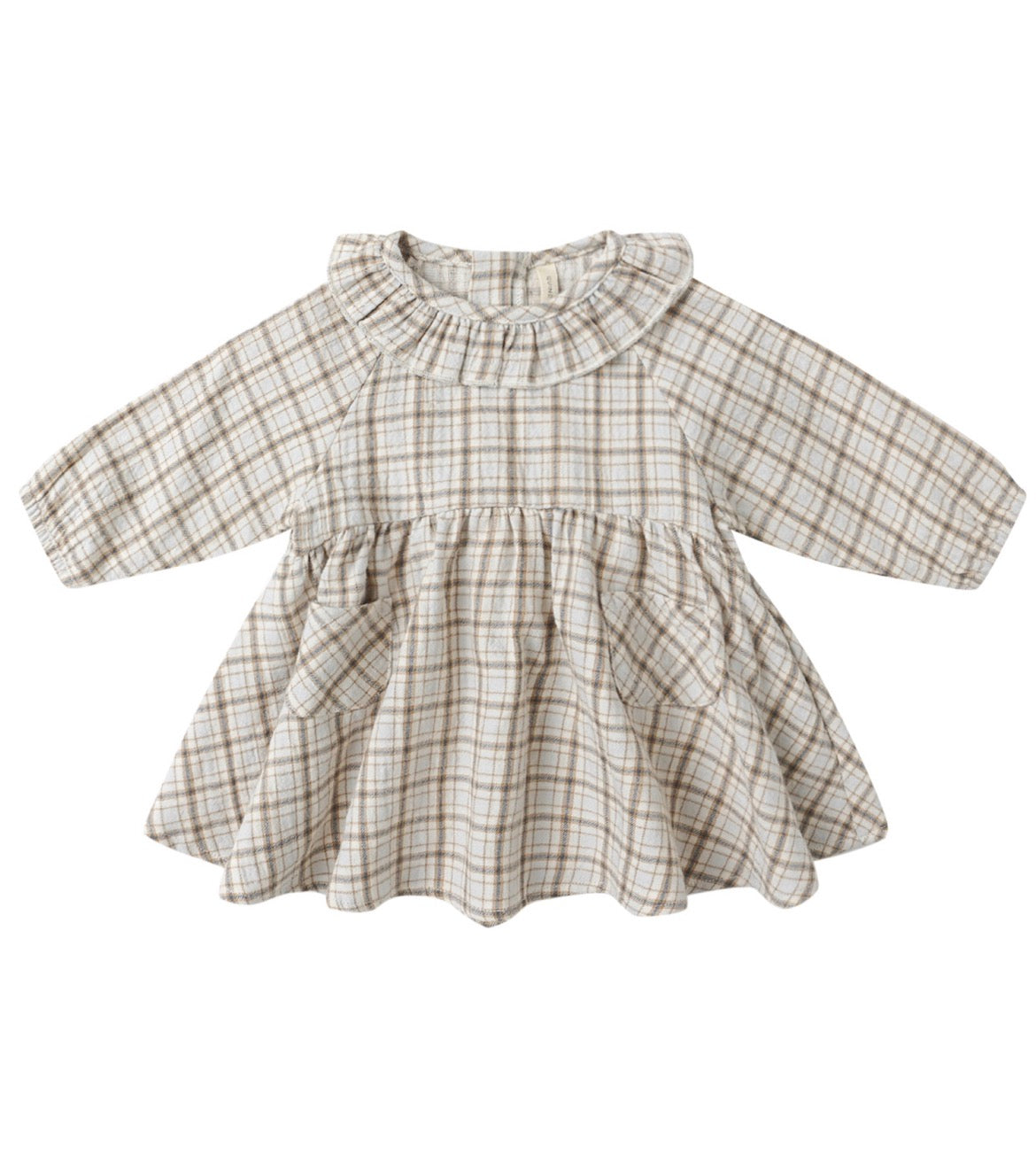 Simone Dress || Blue Plaid