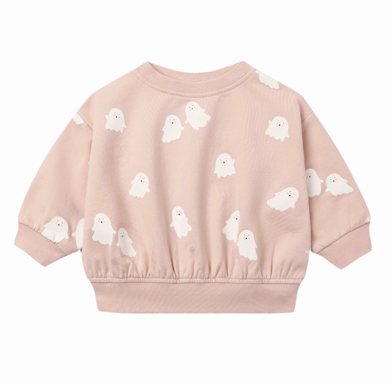 Relaxed Fleece Sweatshirt-Sweet Ghost