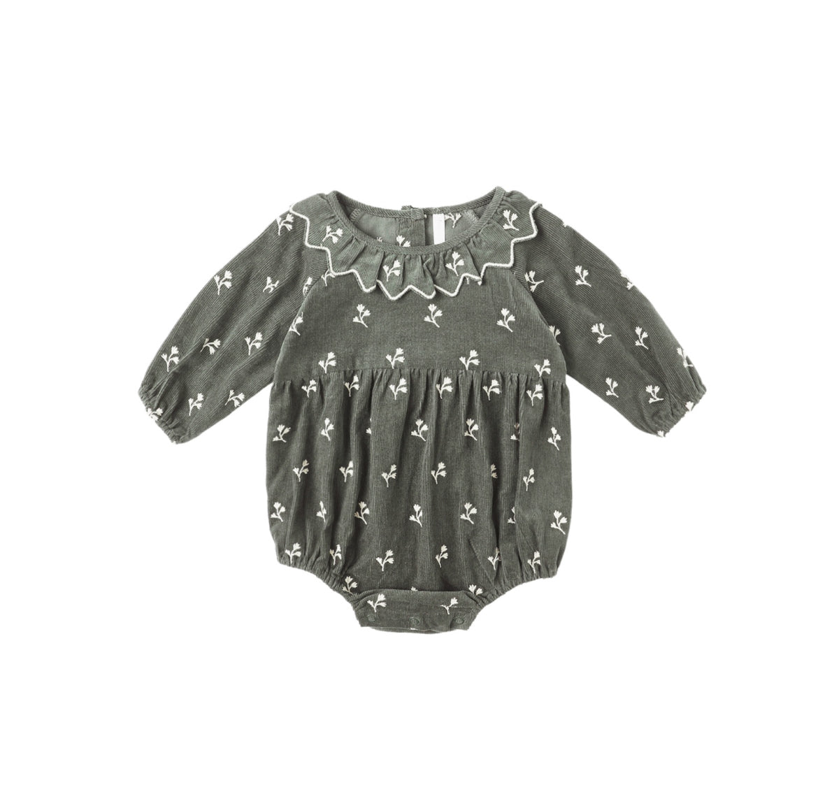 Freya Romper-Blossom Emroidery