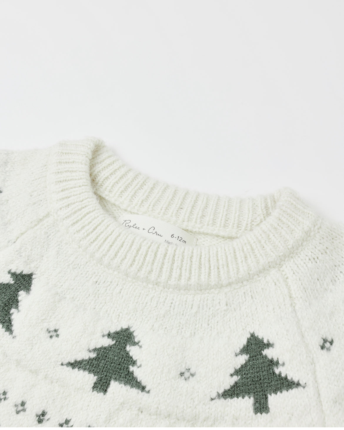 FAIR ISLE SWEATER || TREES
