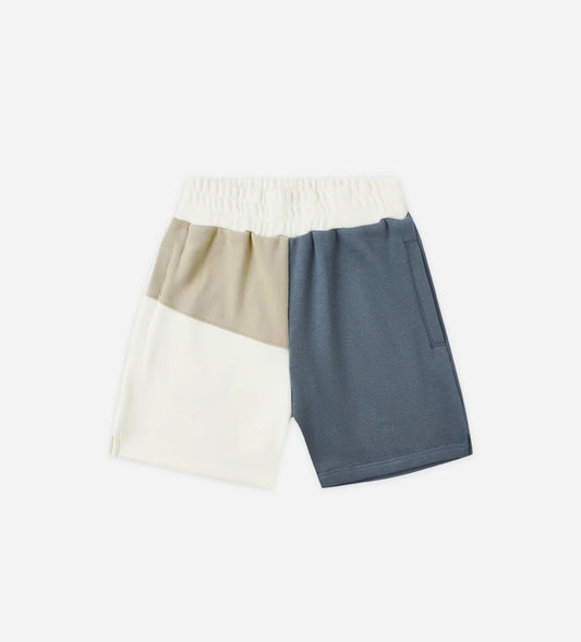 BOXING SHORT || NAVY COLOR BLOCK